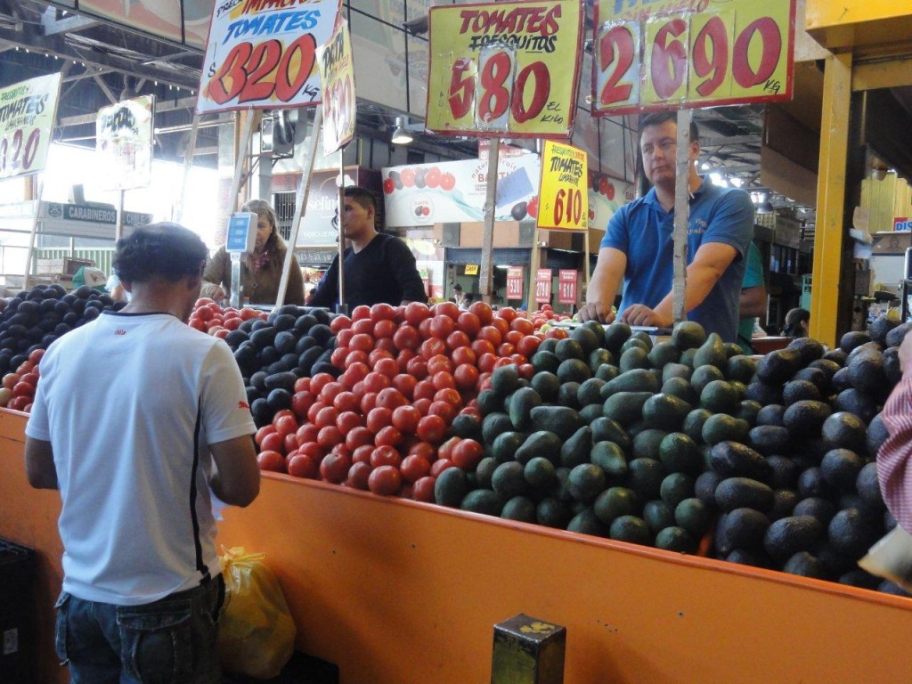 Marché aux fruits et légumes