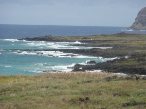 sur la côte Est avant d'arriver à Anakena