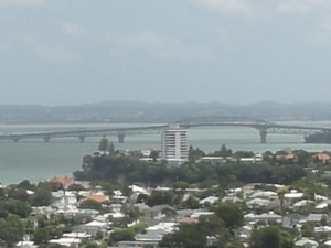 le Pont d'Auckland vu de Devonport