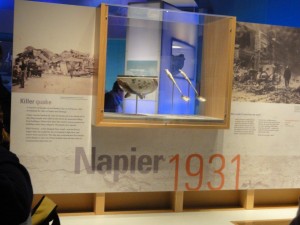 Napier détruite en 1931 par un tremblement de terre