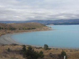 premier lac sur le trajet