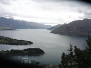 vue depuis l'arrivée de la Gondola