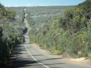 sur la route des rochers