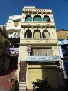 jolie façade dans la vieille ville