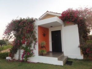 mon bungalow dans le centre de vacances près de Pushkar