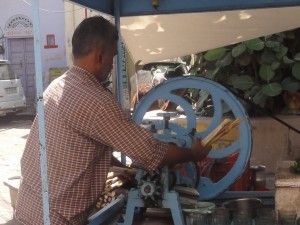 fendeur de tiges de canne à sucre