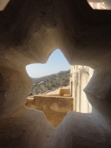 photo sur le fort prise dans l'intérieur d'une étoile (photo précédente...)